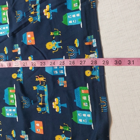 Wondershop womens pajama top & pants Lion s print  size 4X Hanukkah - Picture 2 of 6
